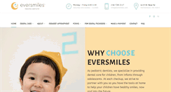 Desktop Screenshot of eversmiles.com