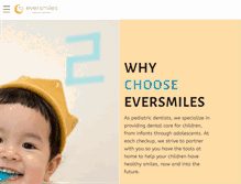 Tablet Screenshot of eversmiles.com